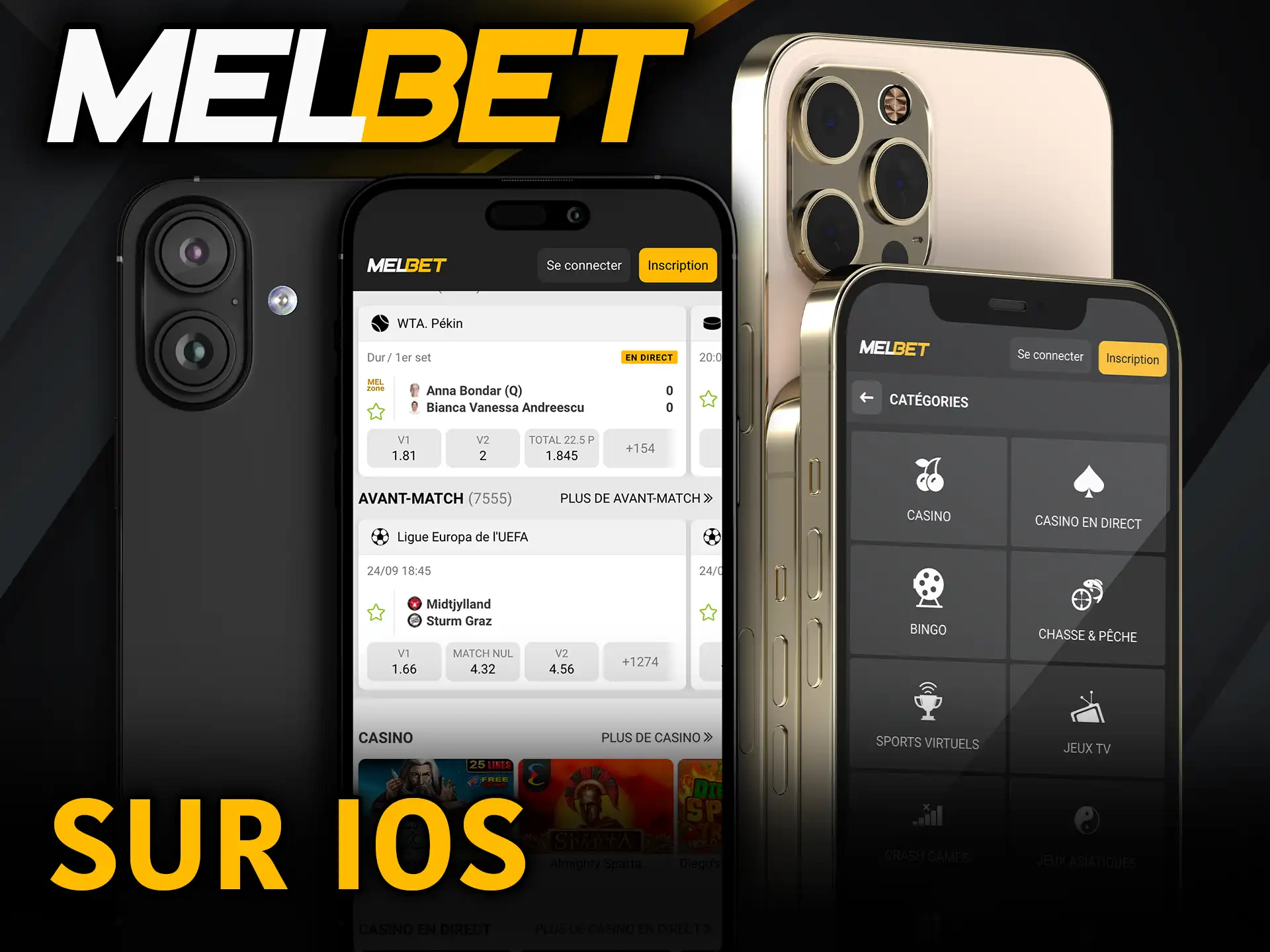 Version pwa de Melbet sur ios accède rapidement à tes paris.