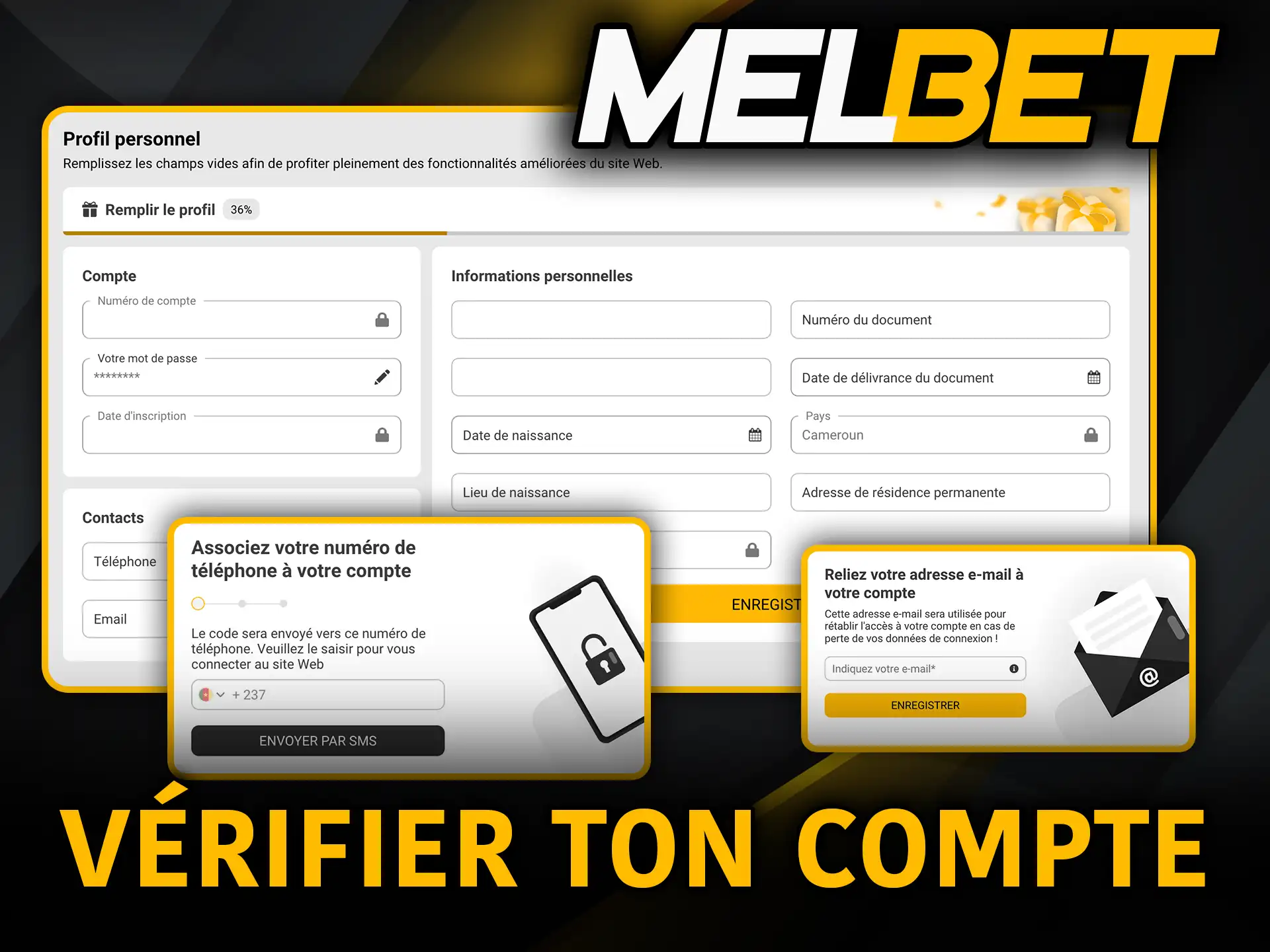 Vérifier ton compte Melbet confirme ton identité et gagne en sécurité.