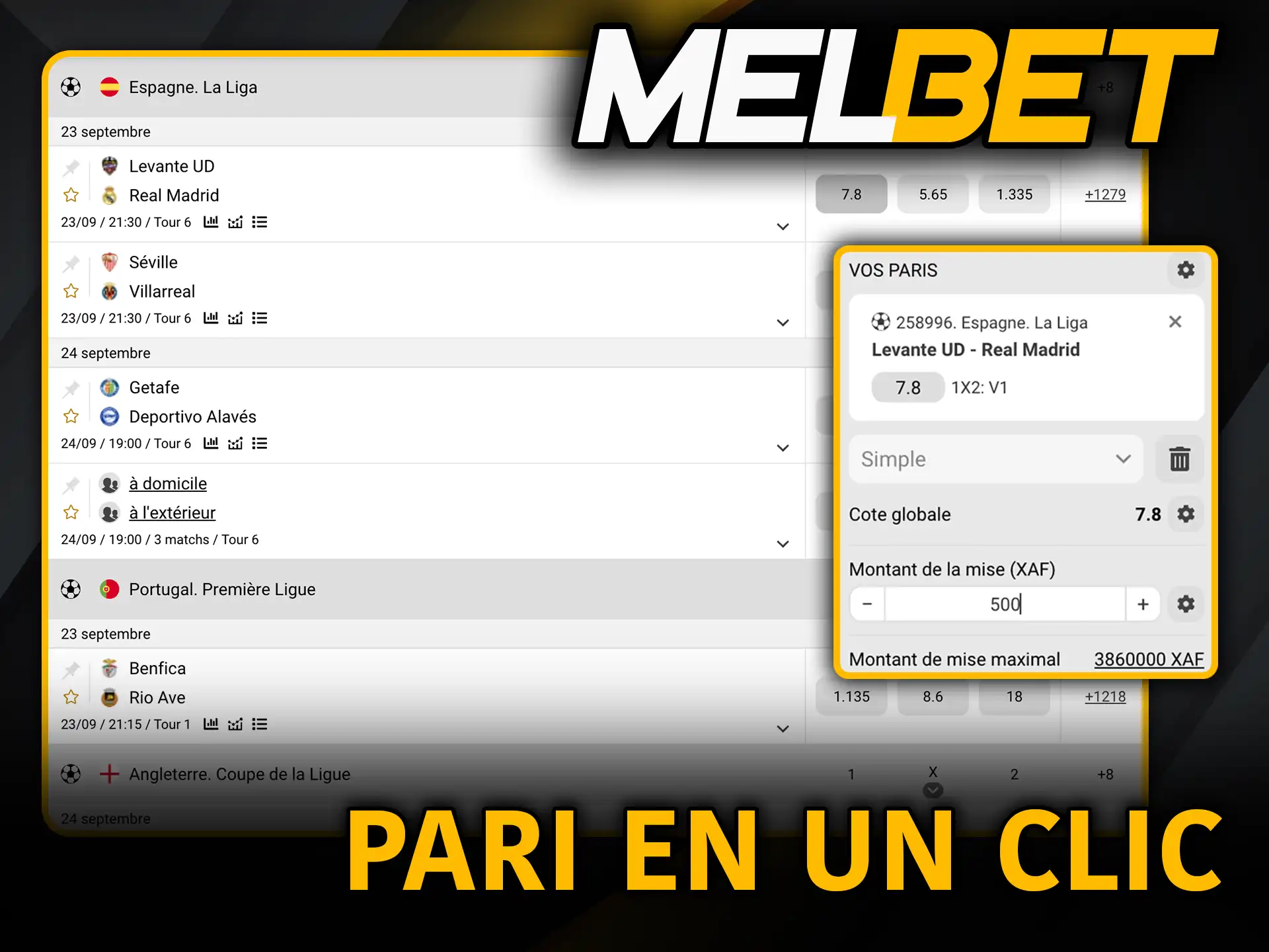 Pari en un clic comment commencer à jouer sur Melbet rapidement.