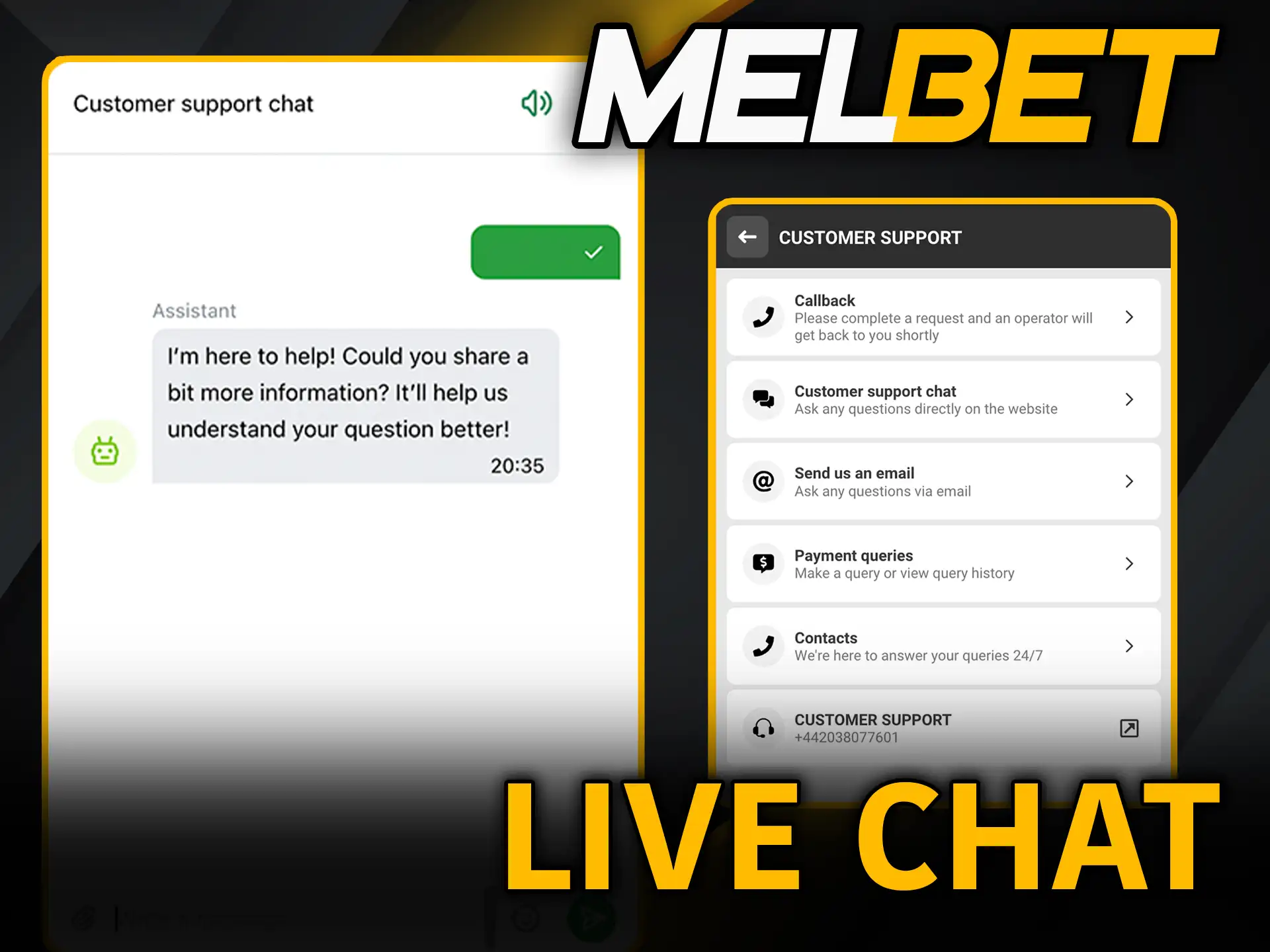 Melbet live chat support in Bangladesh instant assistance.