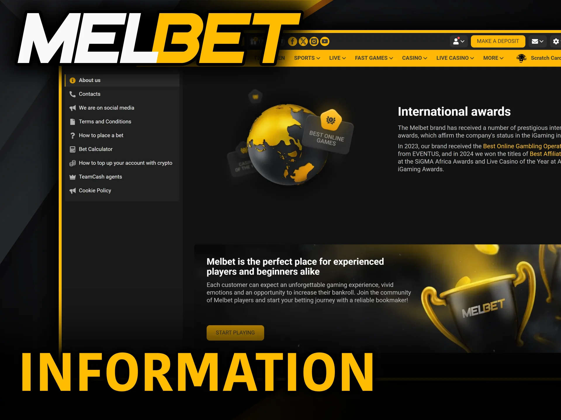 Check official gambling platform operations detailed on Melbet About Us.