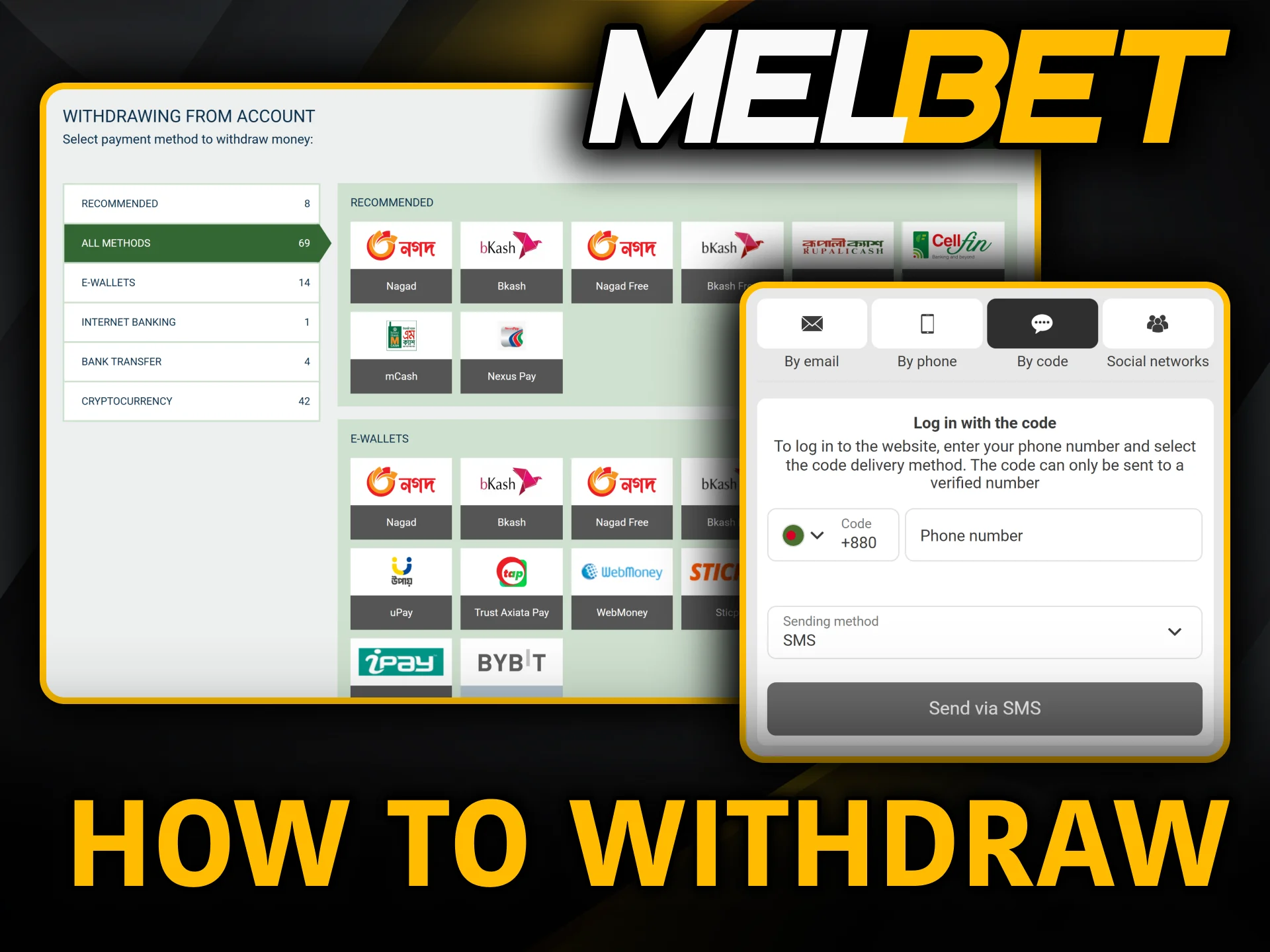 Request fast cashouts safely using integrated methods on Melbet Payments.