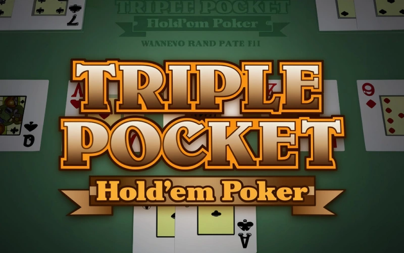 Play competitive Triple Pocket Holdem Poker inside Melbet Casino Table Games.